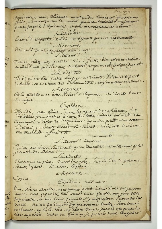 Réunion des Amours (La), comédie héroïque en un acte et en prose Réunion des Amours (La), comédie héroïque en un acte et en prose