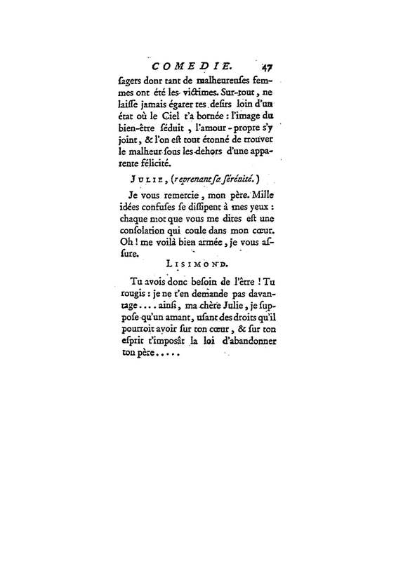 Julie, ou le Bon Père, comédie en trois actes et en prose / par M. D* N**, … Julie, ou le Bon Père, comédie en trois actes et en prose / par M. D* N**, …