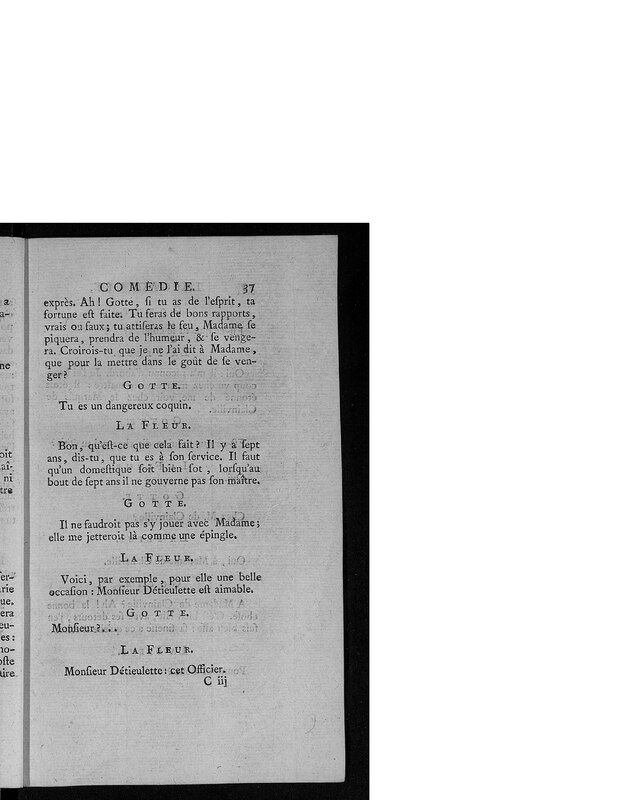 Gageure imprévue (La), comédie en prose et en un acte Gageure imprévue (La), comédie en prose et en un acte