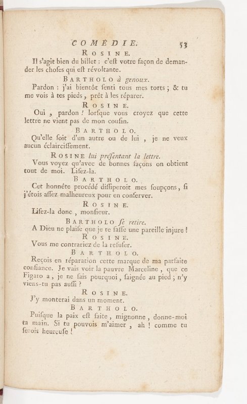 Barbier de Séville, ou la Précaution inutile (Le), comédie en quatre actes, par M. de Beaumarchais, représentée sur le théâtre de la Comédie Française le 23 février 1775 (avec une Lettre modérée sur la chute et la critique du Barbier de Séville) Barbier de Séville, ou la Précaution inutile (Le), comédie en quatre actes, par M. de Beaumarchais, représentée sur le théâtre de la Comédie Française le 23 février 1775 (avec une Lettre modérée sur la chute et la critique du Barbier de Séville)