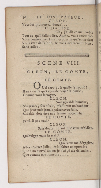 Dissipateur, ou l'Honneste Friponne (Le), comédie Dissipateur, ou l'Honneste Friponne (Le), comédie