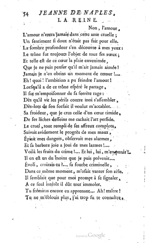 Jeanne de Naples, Tragédie en cinq actes et en vers Jeanne de Naples, Tragédie en cinq actes et en vers