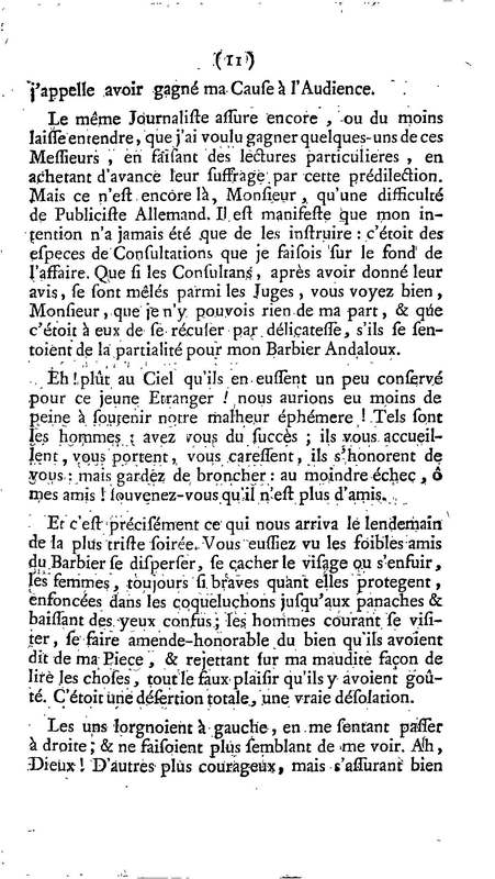 Barbier de Séville, ou la Précaution inutile (Le ), comédie en quatre actes, par M. de Beaumarchais, représentée sur le théâtre de la Comédie Française le 23 février 1775 (avec une Lettre modérée sur la chute et la critique du Barbier de Séville) Barbier de Séville, ou la Précaution inutile (Le ), comédie en quatre actes, par M. de Beaumarchais, représentée sur le théâtre de la Comédie Française le 23 février 1775 (avec une Lettre modérée sur la chute et la critique du Barbier de Séville)