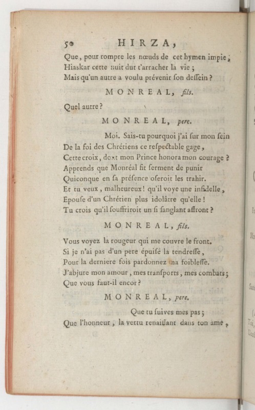 Hirza, tragédie, par M. de Sauvigny… (Comédiens ordinaires du Roi, 27 mai 1767) Hirza, tragédie, par M. de Sauvigny… (Comédiens ordinaires du Roi, 27 mai 1767)
