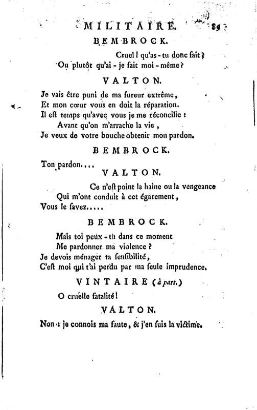 Discipline militaire du Nord (La), drame en quatre actes, en vers libres Discipline militaire du Nord (La), drame en quatre actes, en vers libres