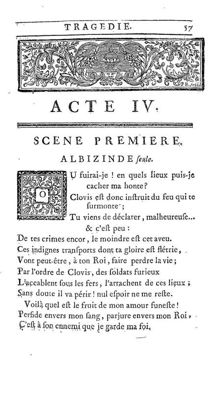 Childéric, tragédie…