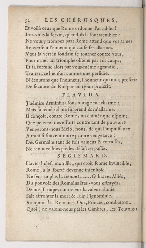 Chérusques (Les), tragédie Chérusques (Les), tragédie