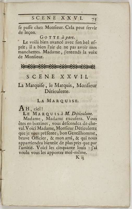Gageure imprévue (La), comédie en prose et en un acte… par M. Sedaine. [Paris, les Comédiens français, 27 mai 1768]