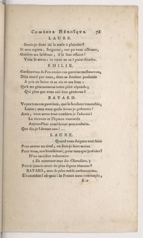 Bayard, ou Le Siège de Mézière, comédie héroïque en trois actes et en vers, mêlée d'intermèdes Bayard, ou Le Siège de Mézière, comédie héroïque en trois actes et en vers, mêlée d'intermèdes