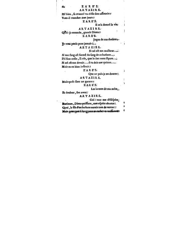 Zarès, tragédie, par M. Palissot de Montenoy, représentée pour la première fois par les Comédiens français, le 3 juin 1751 Zarès, tragédie, par M. Palissot de Montenoy, représentée pour la première fois par les Comédiens français, le 3 juin 1751