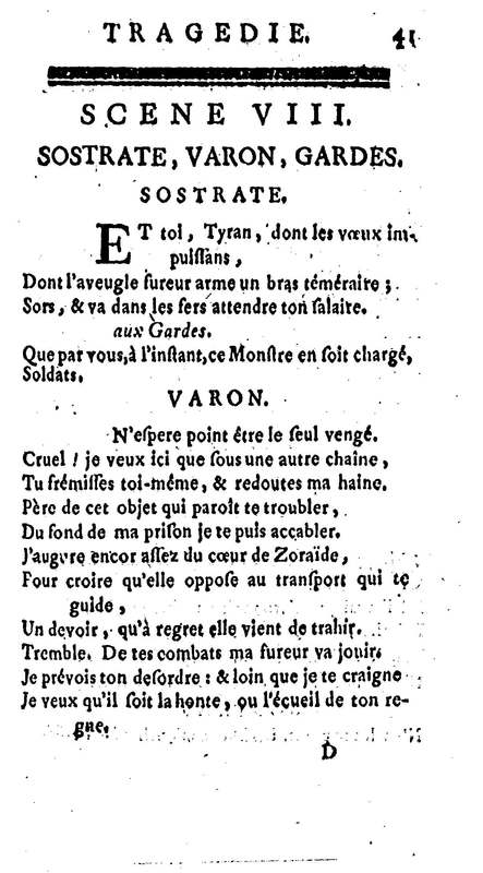 Varon, tragédie. Par M. le vicomte de Graves, capitaine au régiment de C… Varon, tragédie. Par M. le vicomte de Graves, capitaine au régiment de C…