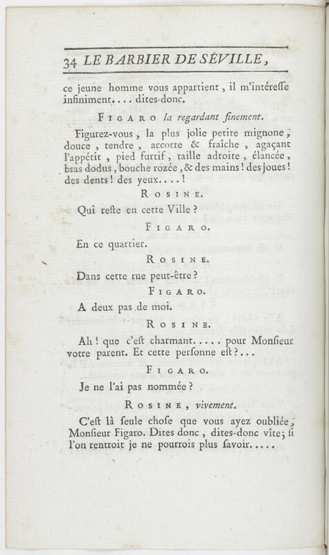 Barbier de Séville, ou La précaution inutile (Le), comédie en quatre actes