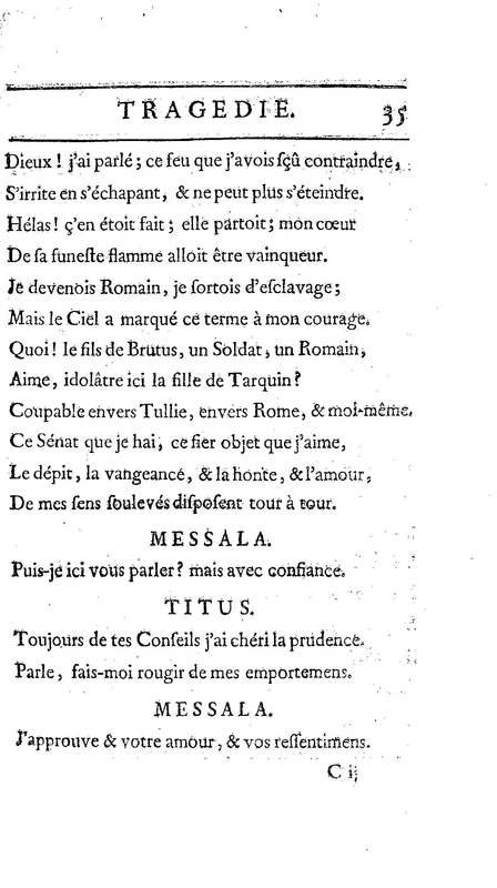 Brutus de M. de Voltaire (Le), avec un Discours sur la tragédie Brutus de M. de Voltaire (Le), avec un Discours sur la tragédie