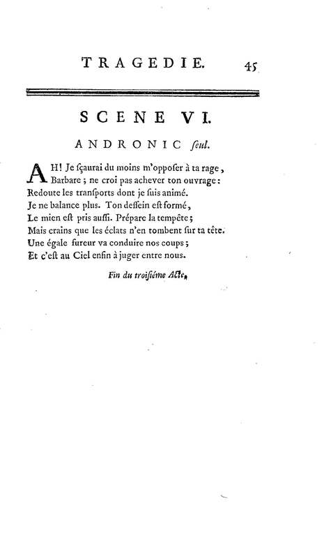 Bajazet premier, tragédie par M. le chevalier de P***