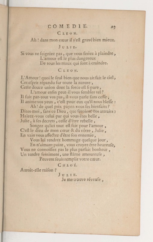 École amoureuse (L'), comédie en un acte, en vers, représentée pour la première fois par les Comédiens ordinaires du Roi, le 11 septembre 1747 École amoureuse (L'), comédie en un acte, en vers, représentée pour la première fois par les Comédiens ordinaires du Roi, le 11 septembre 1747