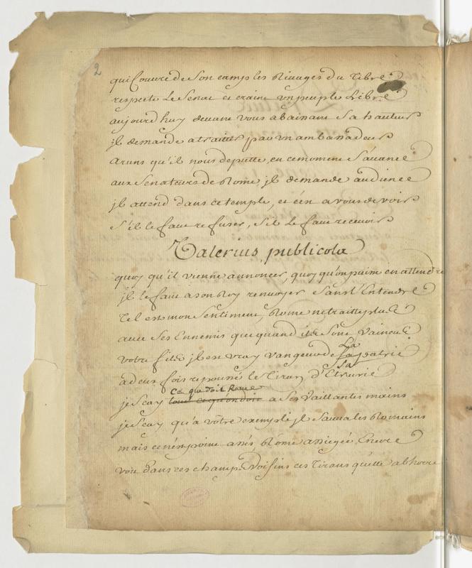 Brutus, tragédie en cinq actes et en vers