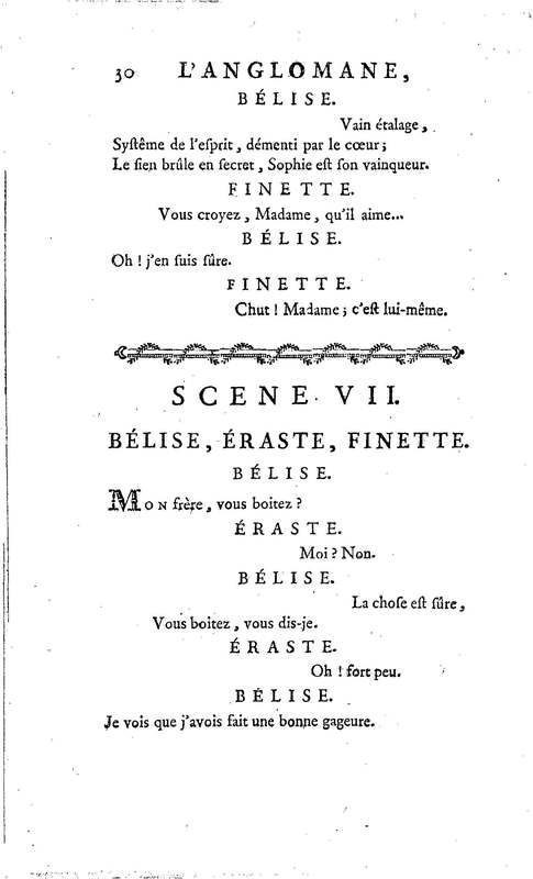 Anglomane, ou l'Orpheline léguée (L'), comédie en un acte et en vers libres, par M. Saurin, … [Fontainebleau, Comédiens français, 5 novembre 1772 ; Paris, 23 novembre 1772.] Suivie d'une Épître à un jeune poète qui veut renoncer aux Muses