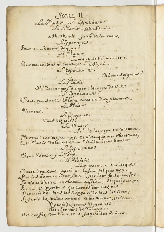 Plaisir (Le), comédie en un acte et en vers libres Plaisir (Le), comédie en un acte et en vers libres