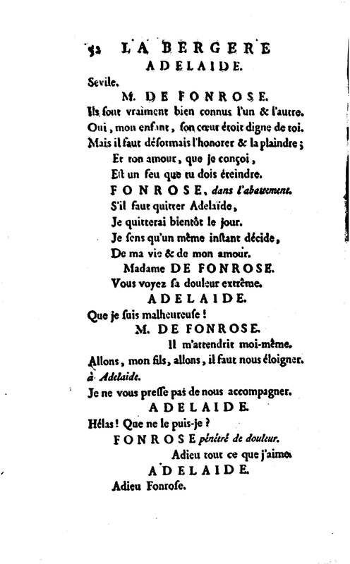 Bergère des Alpes (La), pastorale en trois actes et en vers, mêlée de chants, par M. Marmontel de l'Académie françoise