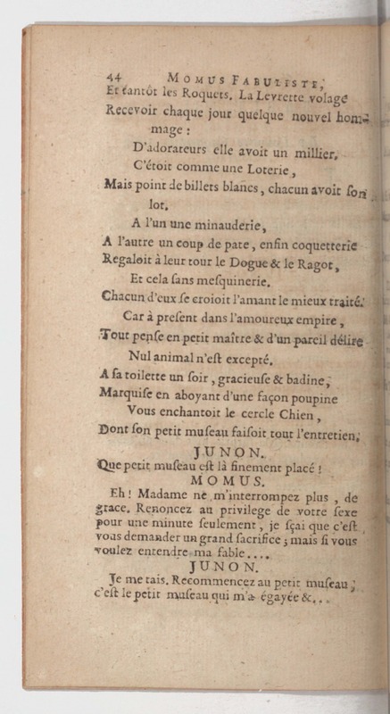 Momus fabuliste, ou les Noces de Vulcain, comédie Momus fabuliste, ou les Noces de Vulcain, comédie