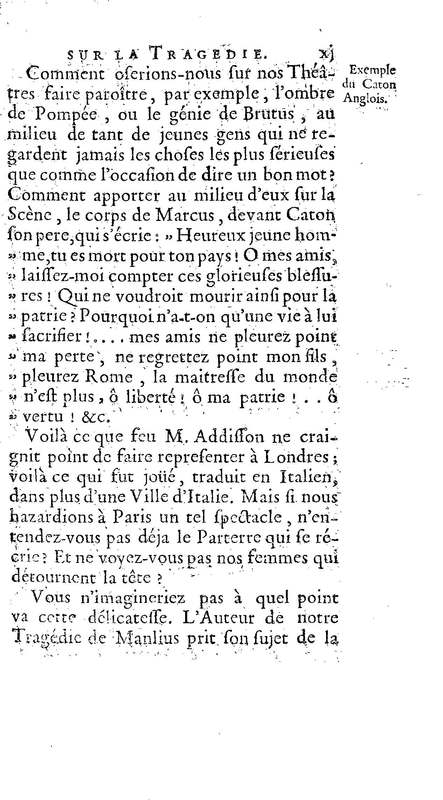 Brutus de M. de Voltaire (Le), avec un Discours sur la tragédie Brutus de M. de Voltaire (Le), avec un Discours sur la tragédie