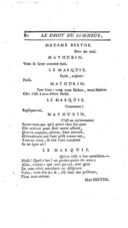 Droit du Seigneur (Le),comédie en vers par M. de Voltaire. Représentée pour la première fois, sous le titre de L'Écueil du sage, par les Comédiens françois ordinaires du Roi, le 18 janvier 1762, Droit du Seigneur (Le),comédie en vers par M. de Voltaire. Représentée pour la première fois, sous le titre de L'Écueil du sage, par les Comédiens françois ordinaires du Roi, le 18 janvier 1762,