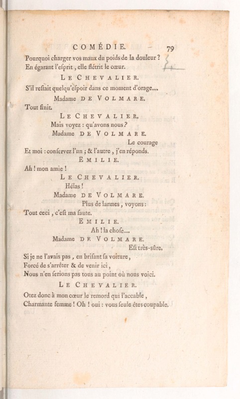 Mariage secret (Le), comédie en trois actes, en vers ; représentée à Fontainebleau, devant Leurs Majestés, le vendredi 4 novembre 1785 ; &, pour la première fois sur le Théâtre Français, le 10 mars 1786 Mariage secret (Le), comédie en trois actes, en vers ; représentée à Fontainebleau, devant Leurs Majestés, le vendredi 4 novembre 1785 ; &, pour la première fois sur le Théâtre Français, le 10 mars 1786