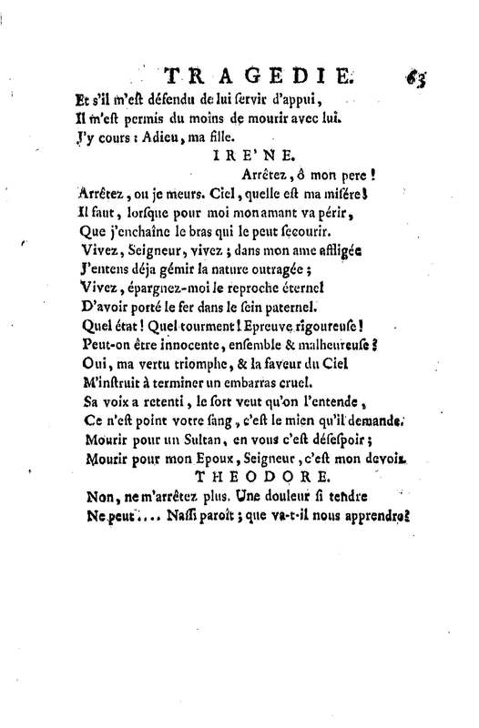 Mahomet second, tragédie, par M. de La Noue