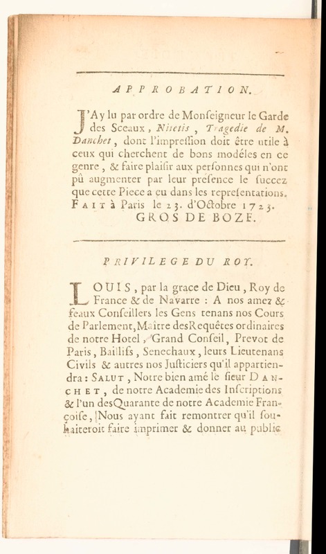 Nitetis tragédie Nitetis tragédie