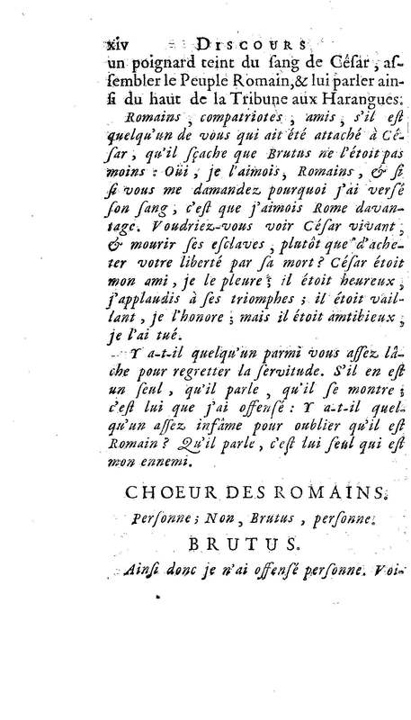 Brutus de M. de Voltaire (Le), avec un Discours sur la tragédie Brutus de M. de Voltaire (Le), avec un Discours sur la tragédie