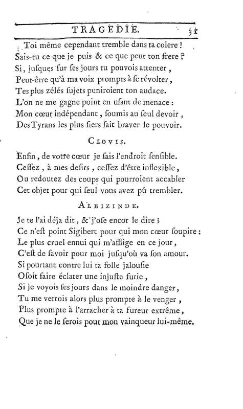 Childéric, tragédie… Childéric, tragédie…