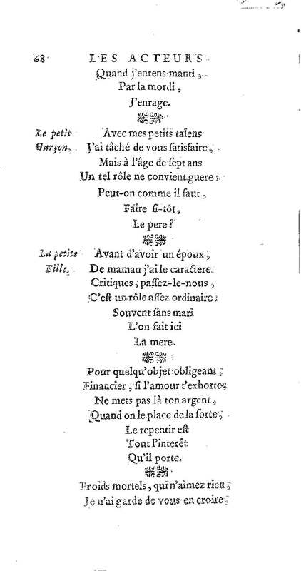 Acteurs déplacés ou l'Amant comedien (Les). Comedie en un acte. Avec un prologue & un divertissement. Représentée pour la premiere fois par les Comédiens ordinaires du Roi, le 14 octobre 1735… Acteurs déplacés ou l'Amant comedien (Les). Comedie en un acte. Avec un prologue & un divertissement. Représentée pour la premiere fois par les Comédiens ordinaires du Roi, le 14 octobre 1735…