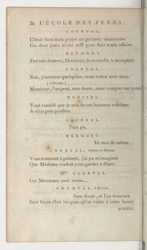 École des pères (L'), comédie en cinq actes, en vers, par M. Pieyre
