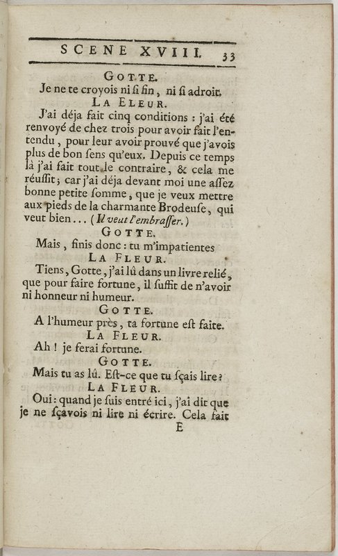 Gageure imprévue (La), comédie en prose et en un acte… par M. Sedaine. [Paris, les Comédiens français, 27 mai 1768]