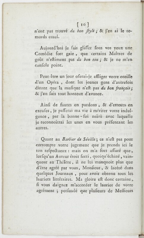 Barbier de Séville, ou La précaution inutile (Le), comédie en quatre actes