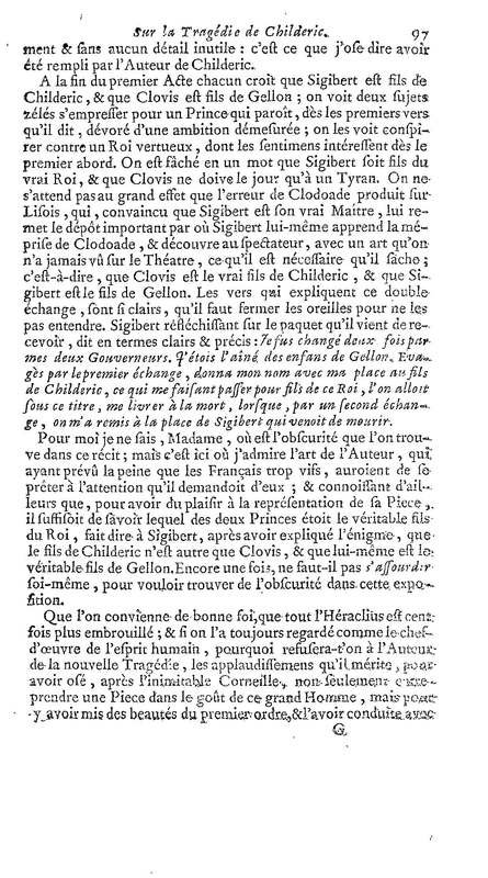 Childéric, tragédie…
