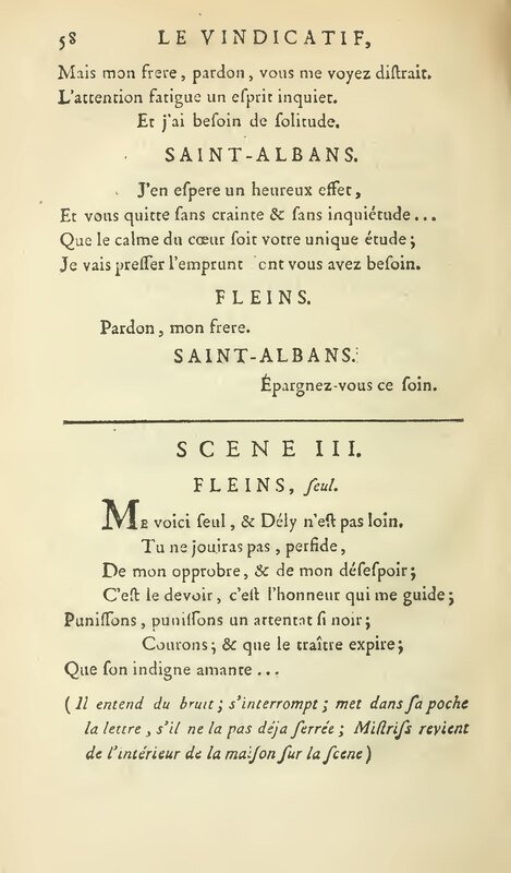 Vindicatif (Le), drame en cinq actes, et en vers libres Vindicatif (Le), drame en cinq actes, et en vers libres
