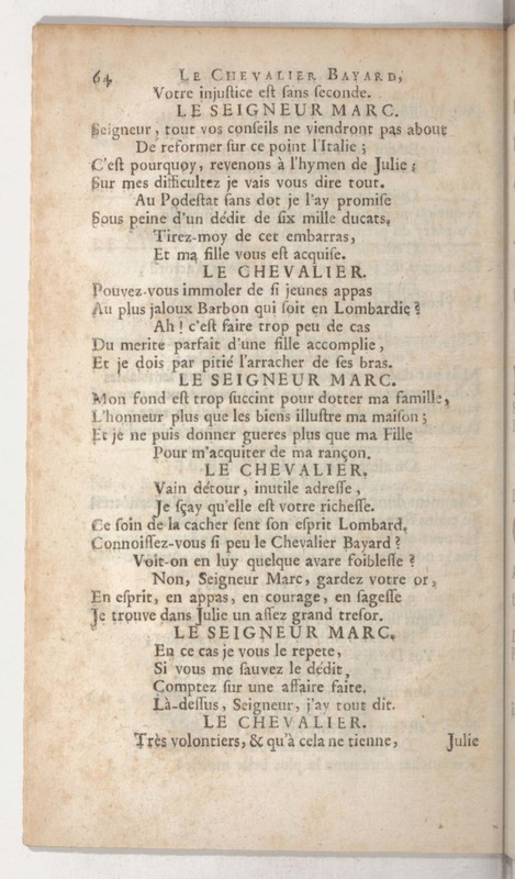 Chevalier Bayard (Le), comédie héroïque Chevalier Bayard (Le), comédie héroïque