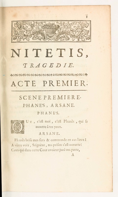 Nitetis tragédie Nitetis tragédie