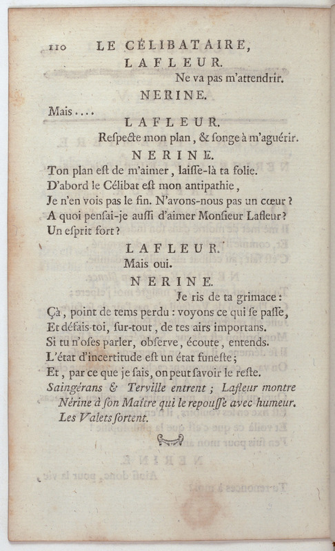 Célibataire (Le), comédie en cinq actes et en vers, représentée pour la première fois par les Comédiens françois, le 20 septembre 1775 Célibataire (Le), comédie en cinq actes et en vers, représentée pour la première fois par les Comédiens françois, le 20 septembre 1775
