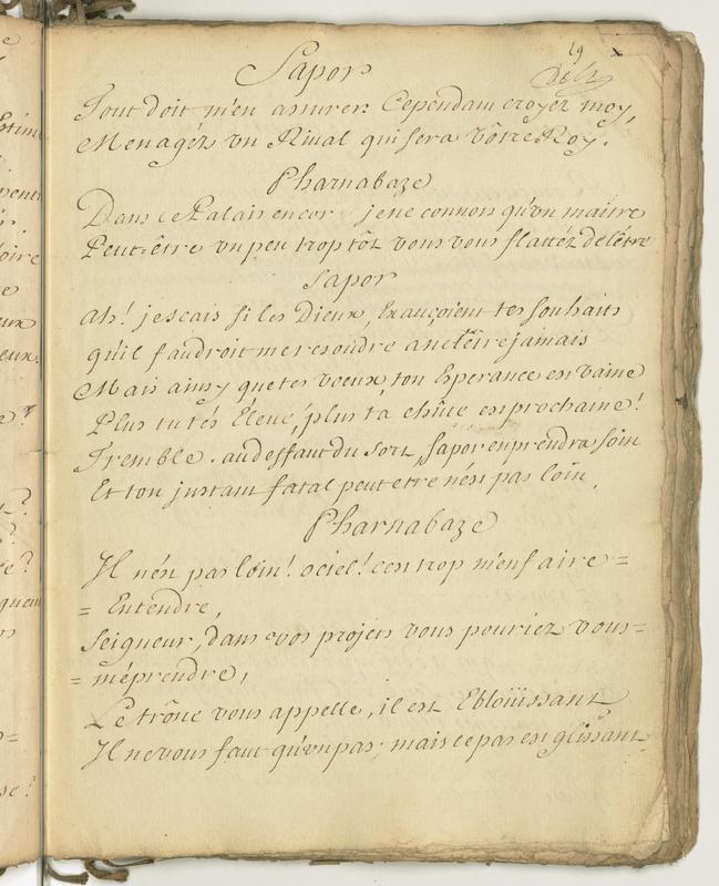 Artaxare, tragédie en cing actes et en vers