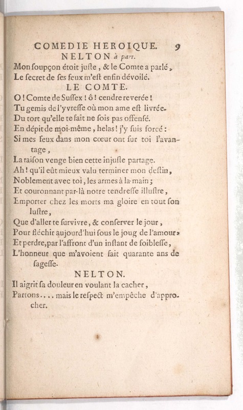 Comte de Neuilli, ou le Duc de Surrey (Le), comédie héroïque de M. de Boissy… Comte de Neuilli, ou le Duc de Surrey (Le), comédie héroïque de M. de Boissy…