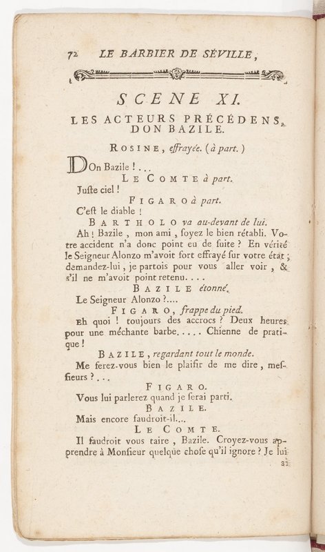 Barbier de Séville, ou la Précaution inutile (Le), comédie en quatre actes, par M. de Beaumarchais, représentée sur le théâtre de la Comédie Française le 23 février 1775 (avec une Lettre modérée sur la chute et la critique du Barbier de Séville) Barbier de Séville, ou la Précaution inutile (Le), comédie en quatre actes, par M. de Beaumarchais, représentée sur le théâtre de la Comédie Française le 23 février 1775 (avec une Lettre modérée sur la chute et la critique du Barbier de Séville)