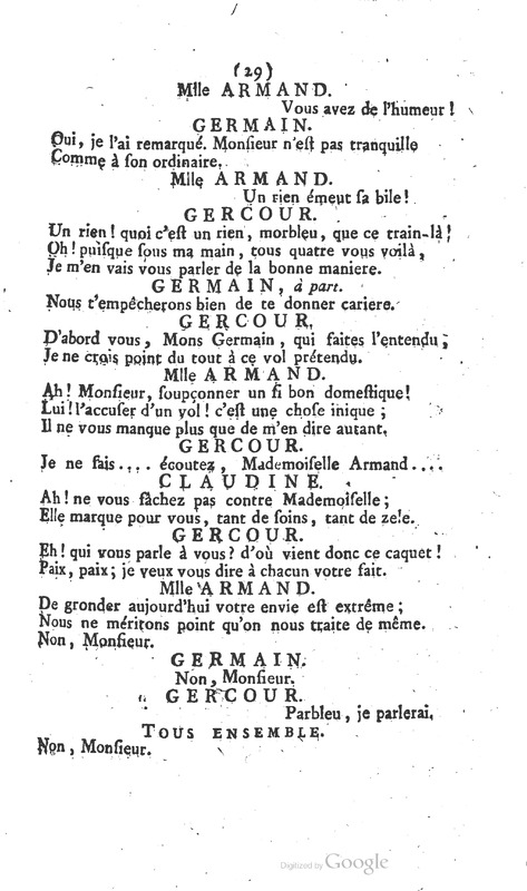 Vieux garçon (Le), comédie en cinq actes, en vers Vieux garçon (Le), comédie en cinq actes, en vers