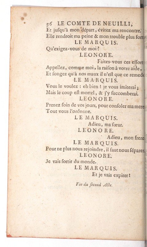 Comte de Neuilli, ou le Duc de Surrey (Le), comédie héroïque de M. de Boissy… Comte de Neuilli, ou le Duc de Surrey (Le), comédie héroïque de M. de Boissy…