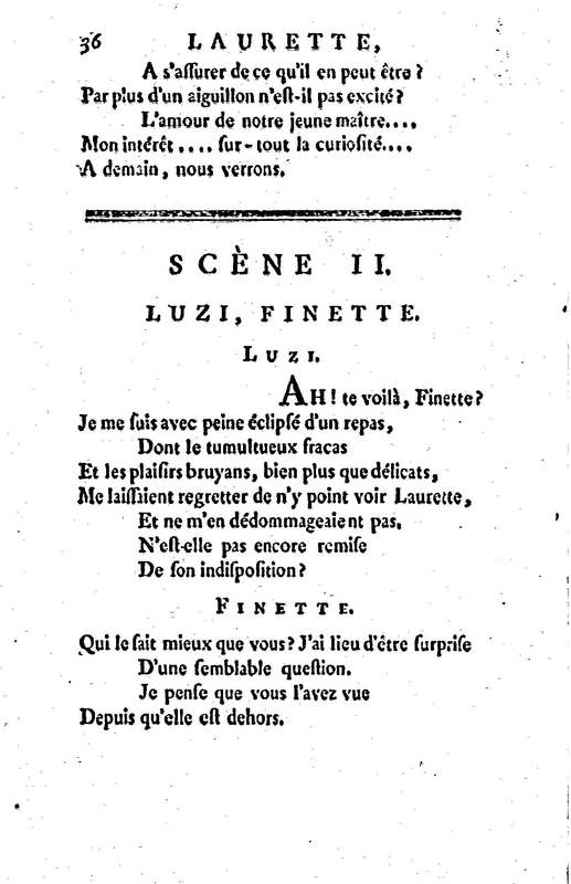 Laurette, comédie en trois actes et en vers, tirée des Contes de M. Marmontel Laurette, comédie en trois actes et en vers, tirée des Contes de M. Marmontel