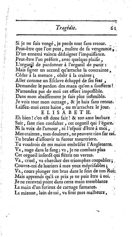 Comte de Warwik [sic] (Le), tragédie par M. de La Harpe, représentée pour la première fois par les Comédiens françois ordinaires du Roi, le 7 novembre 1763