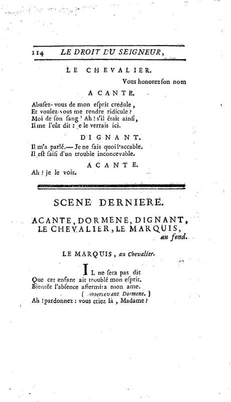 Droit du Seigneur (Le),comédie en vers par M. de Voltaire. Représentée pour la première fois, sous le titre de L'Écueil du sage, par les Comédiens françois ordinaires du Roi, le 18 janvier 1762, Droit du Seigneur (Le),comédie en vers par M. de Voltaire. Représentée pour la première fois, sous le titre de L'Écueil du sage, par les Comédiens françois ordinaires du Roi, le 18 janvier 1762,