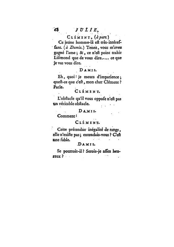 Julie, ou le Bon Père, comédie en trois actes et en prose / par M. D* N**, … Julie, ou le Bon Père, comédie en trois actes et en prose / par M. D* N**, …