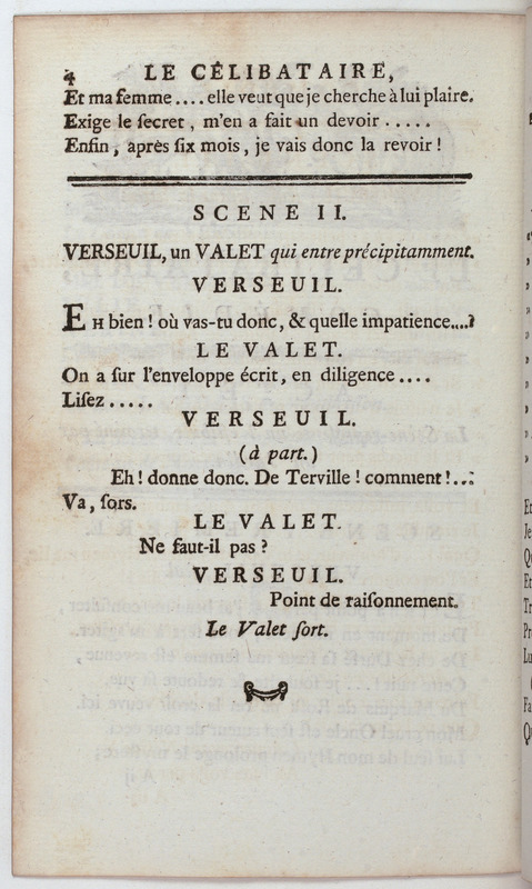 Célibataire (Le), comédie en cinq actes et en vers, représentée pour la première fois par les Comédiens françois, le 20 septembre 1775 Célibataire (Le), comédie en cinq actes et en vers, représentée pour la première fois par les Comédiens françois, le 20 septembre 1775